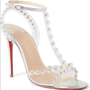 BNIB Christian Louboutin Faridavarie iridescent 38